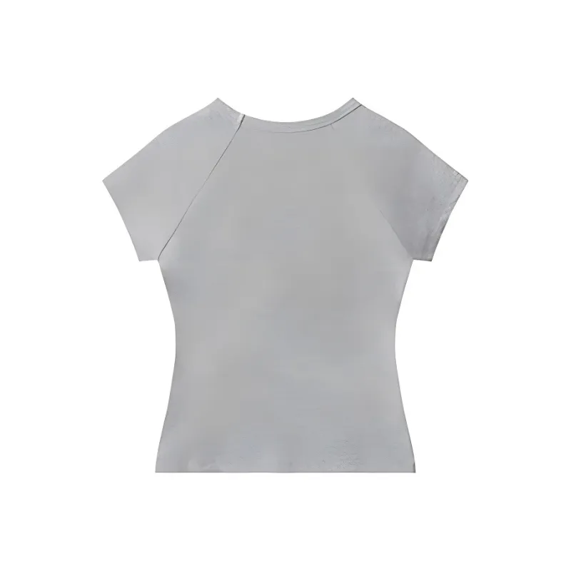Grace T Shirts Women's Heather Gray-1
