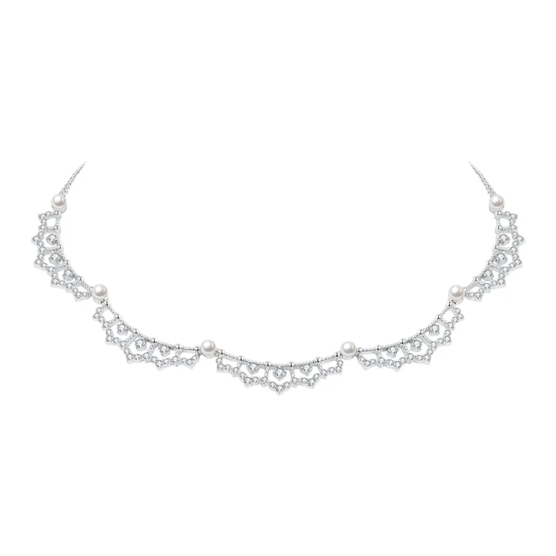 ZEGL Artificial Pearl Necklaces Women's-0