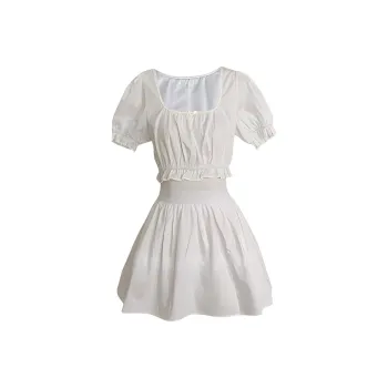 Udon House Two Piece Skirt Sets Women's