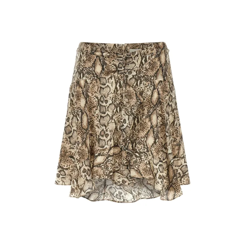 ISABEL MARANT ETOILE Ozany Draped Mini Skirt-0