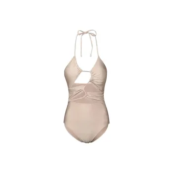 Ariana Grande One-piece Swimsuit Women's Beige