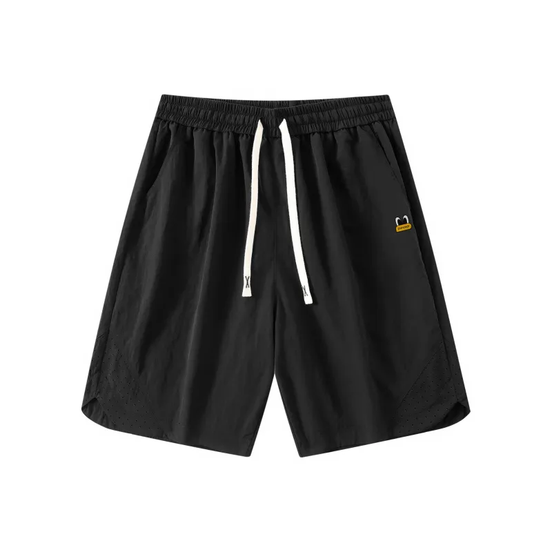 Pancoat Casual Shorts Unisex Black-0