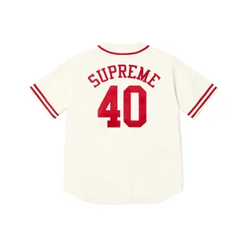 Supreme 40 Acres Twill Baseball Jersey