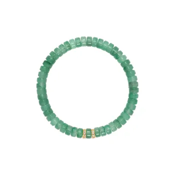 LANMUYINNUO Natural African Emerald Bracelets Unisex