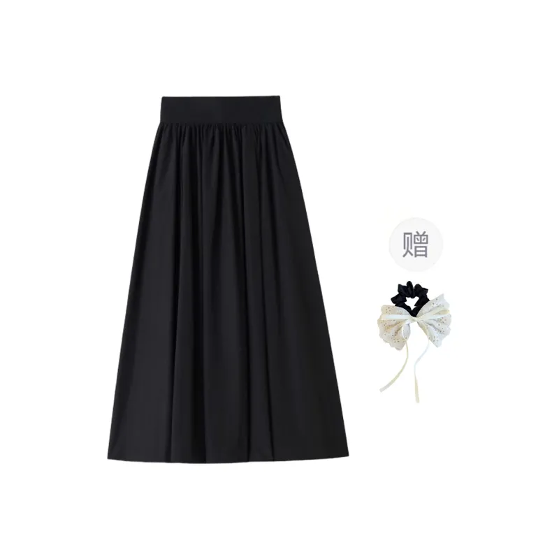 TUSHIFEI Casual Long Skirts Women's-5