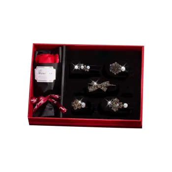 DJIN Acrylic Hair Clips Women's