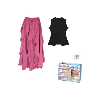 BRASS SCOUT Two Piece Skirt Sets Women's