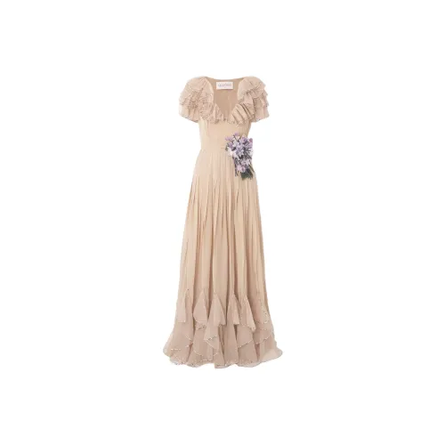 Valentino Evening Dress Women's Light Pink