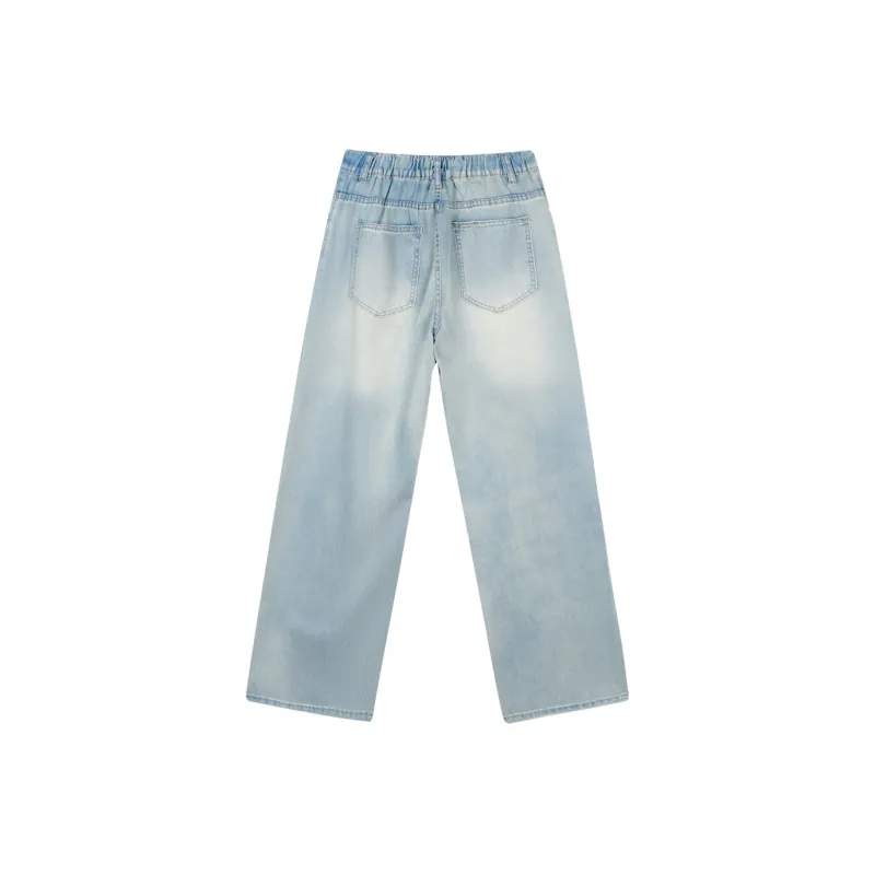 MUSCLETECH Jeans Unisex Light Blue-1