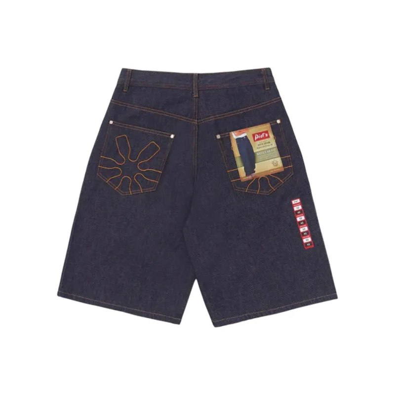PIET Denim Shorts Unisex Indigo-1
