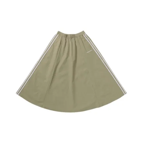 Converse Casual Long Skirts Women's Khaki
