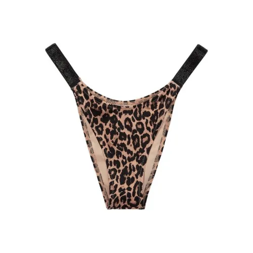 Victoria's Secret Swimming Shorts Women's 1 Pack Leopard Print