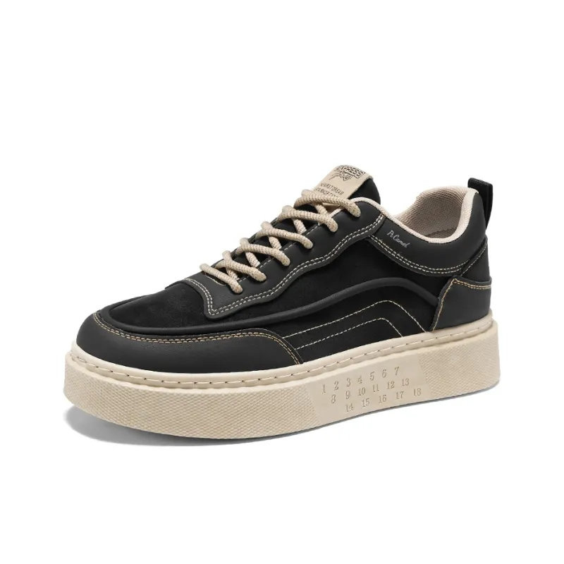PROTECTCAMEL Slip Resistant, Abrasion Resistant, Lightweight Low Top Skateboard Shoes Men's-1