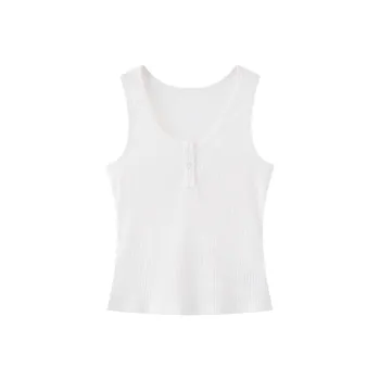 DOKZB Tank Tops Women's White
