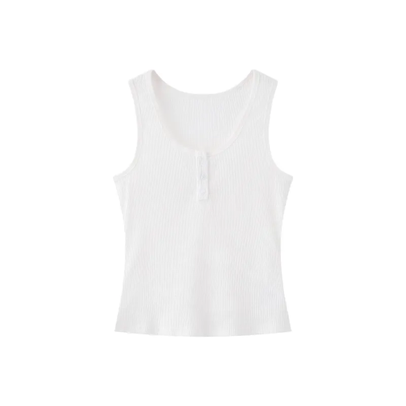 DOKZB Tank Tops Women's White-0