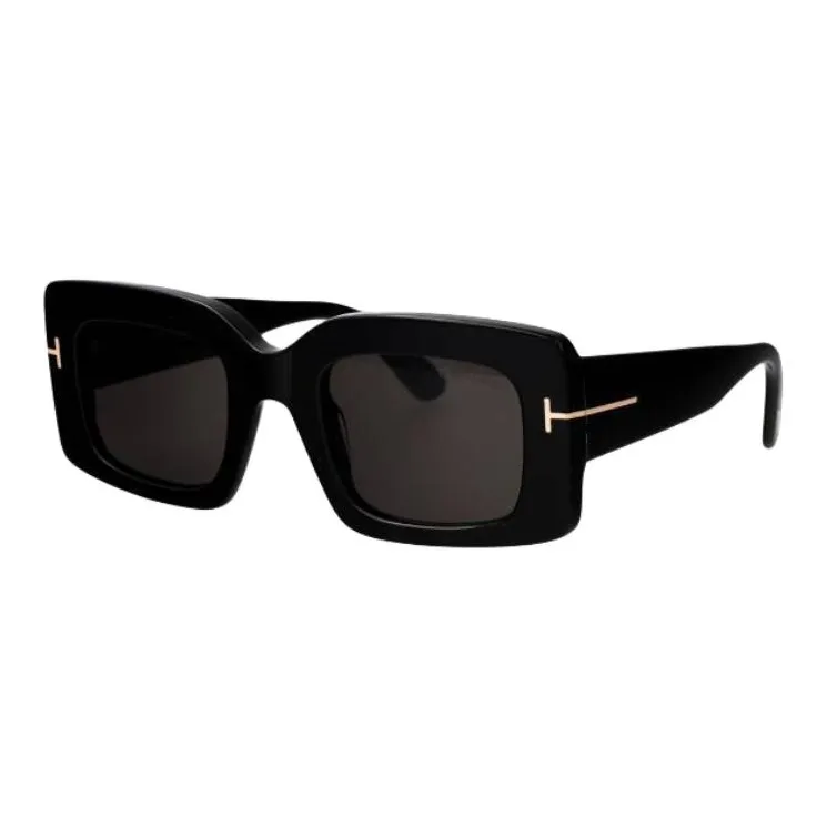 TOM FORD Brigitta Rectangle Frame Sunglasses-0