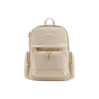 SAMSONITE KHALEESI DuPont Nano Fabric Backpack Medium Size Women's Ecru