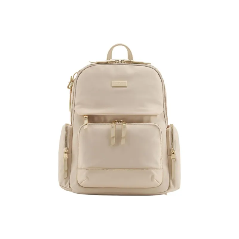 SAMSONITE KHALEESI DuPont Nano Fabric Backpack Medium Size Women's Ecru-0