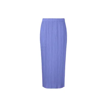 PLEATS PLEASE ISSEY MIYAKE Casual Long Skirt Women's Purple