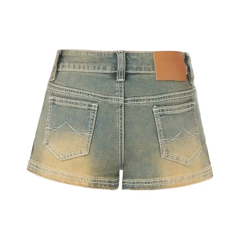 ORIGIN Denim Shorts Women's Nostalgic Blue-1