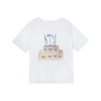 DOKZB Drop Shoulder Sleeve T Shirt Women's
