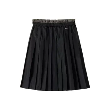 MIU MIU Casual Long Skirts Women's Black