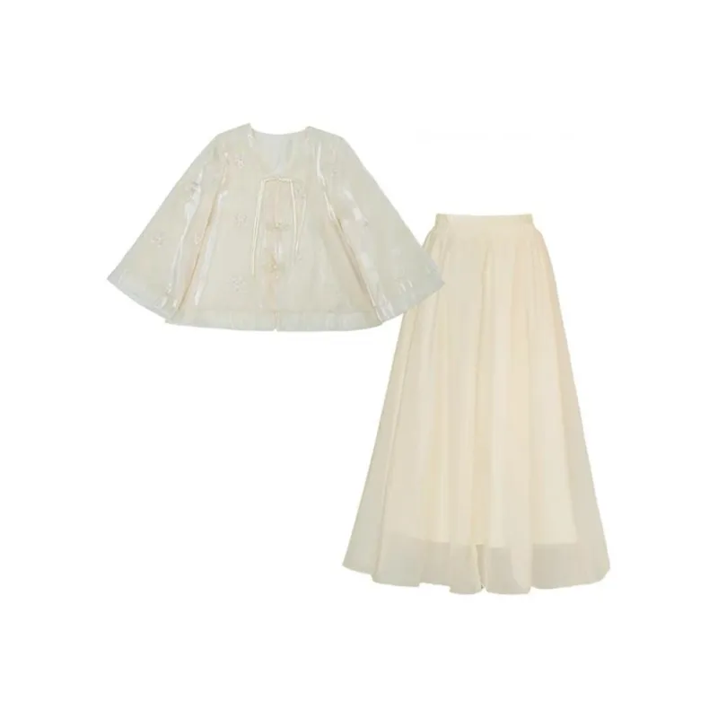 SONDR Skirt Set Women's Apricot-0