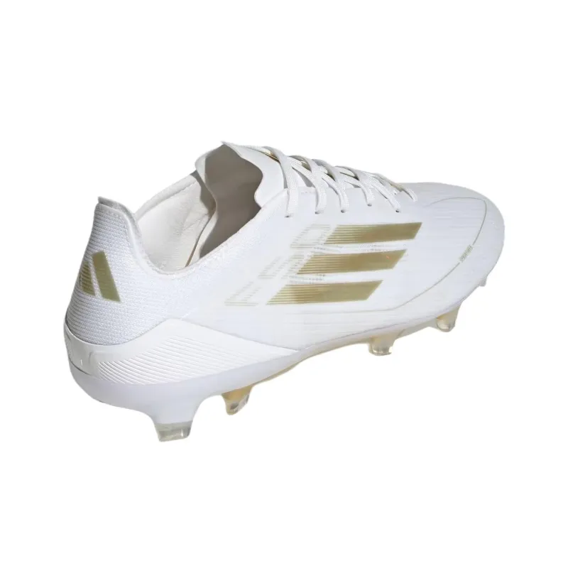 Adidas F50 Pro Fg Cloud White Gold Metallic-3