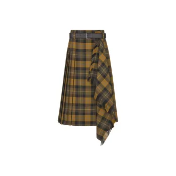 DIOR Casual Long Skirt Women's Brown