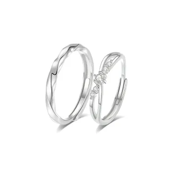 MISS TOOYA S999 Fine Silver Rings Unisex