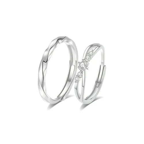 MISS TOOYA S999 Fine Silver Rings Unisex