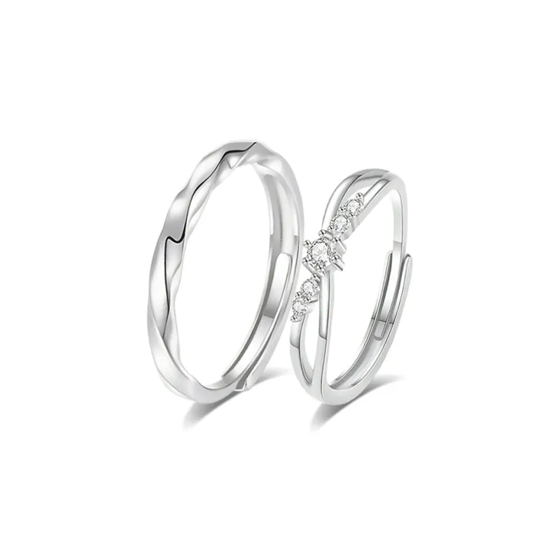 MISS TOOYA S999 Fine Silver Rings Unisex-0