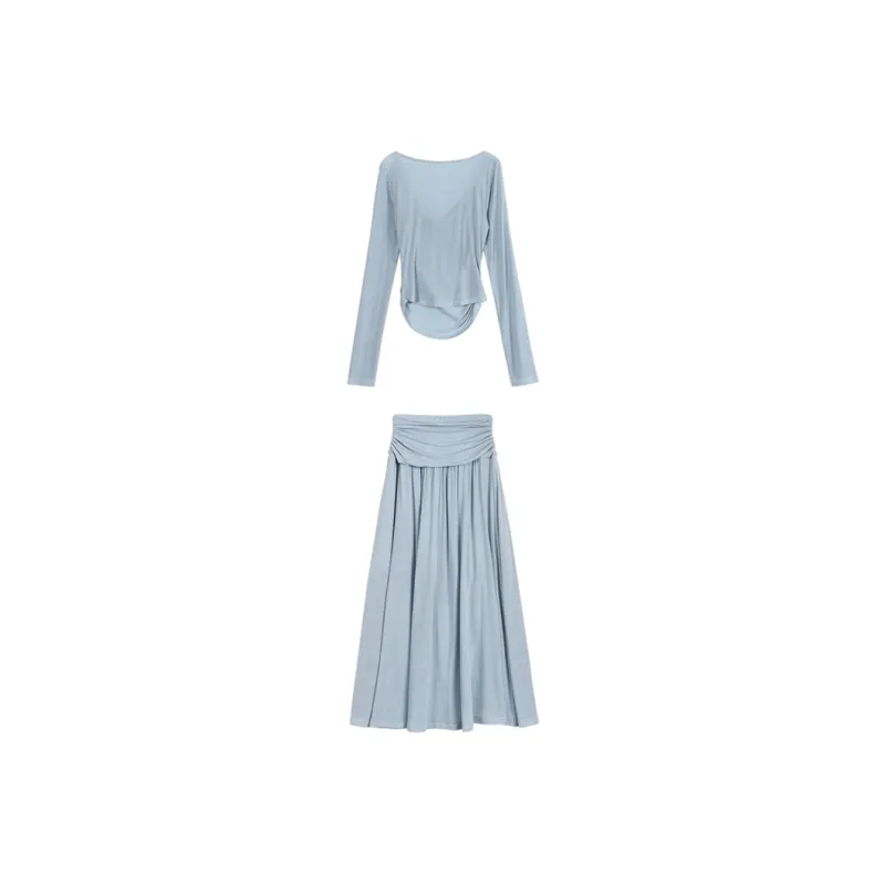 AFGGD Two Piece Skirt Sets Women's-1