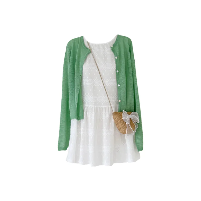 Udon House Skirt Set Women's White-0