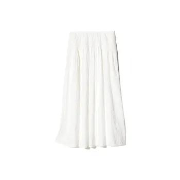 UNIQLO Casual Long Skirts Women's Ivory