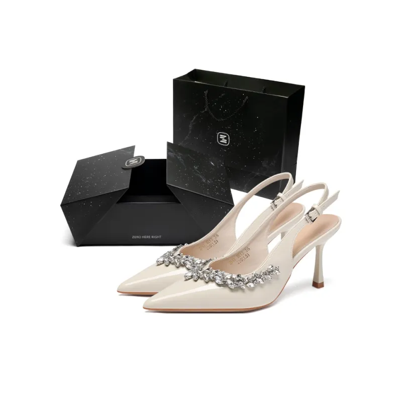 ZHR Slim Heel High Heels 8cm Women's-46