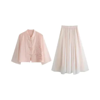 ABBY GODDESS Skirt Set Women's Pink