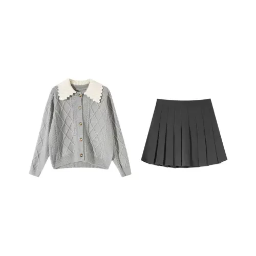 Lookinto Two Piece Skirt Sets Women's