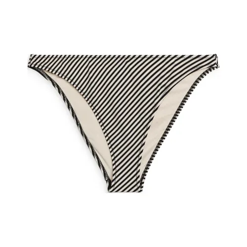 ARKET Swimming Shorts Women's Black Stripes