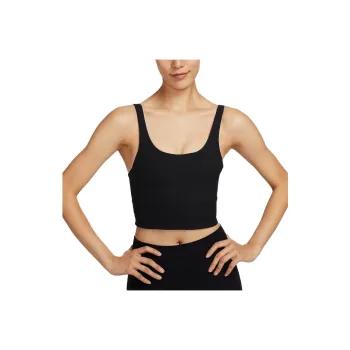 Nike Zenvy Rib Women's Light-Support Padded Longline Sports Bra