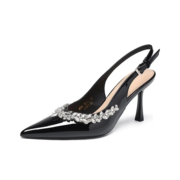 ZHR Slim Heel High Heels 8cm Women's-21