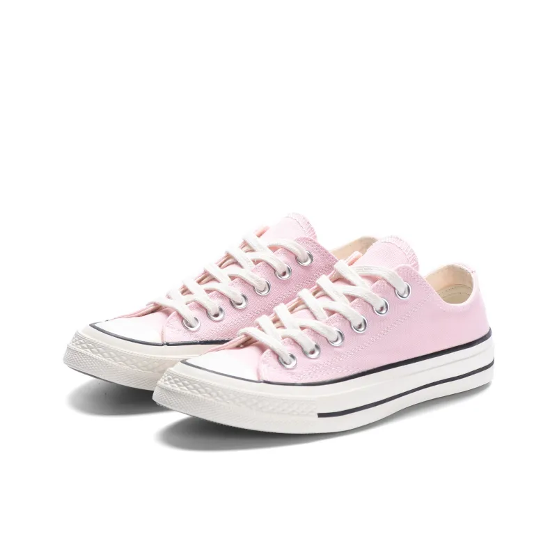 MARS*GEOME Anti Slip Wear Resistant Breathable Lightweight Low Top Canvas Shoes Women's Cherry Blossom Pink-53