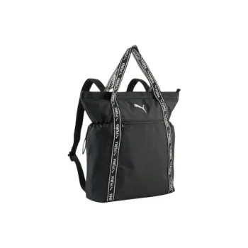 PUMA Fabric Backpack Medium Size Unisex Black