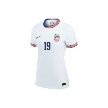 Nike Crystal Dunn USWNT 2024 Match Away Dri-FIT ADV Soccer Jerseys Women's White