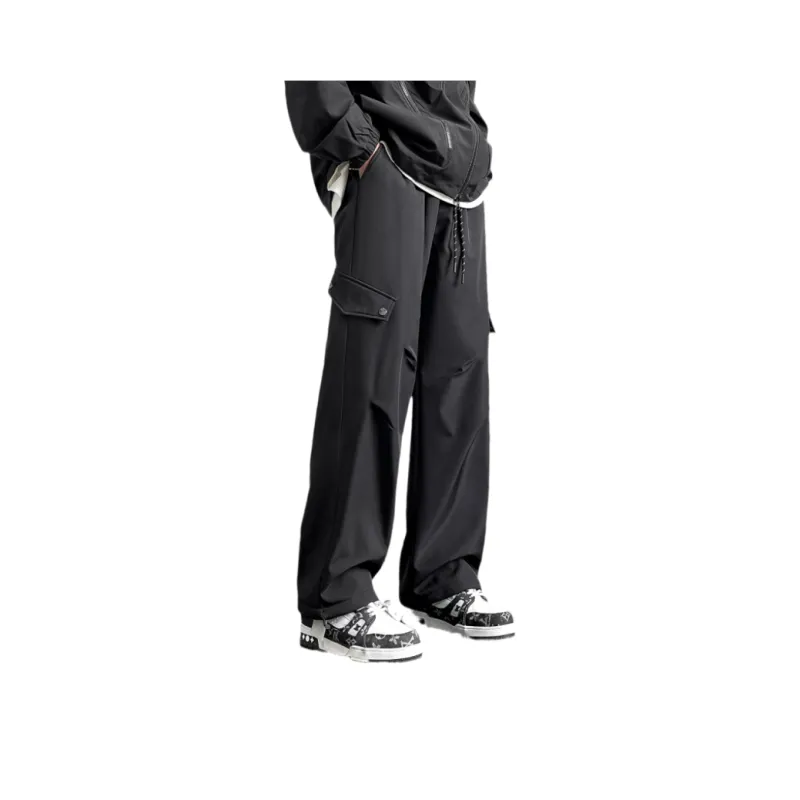 SIL VITIN Casual Pants Unisex Black-0