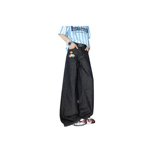 F·dragon Jeans Unisex Black