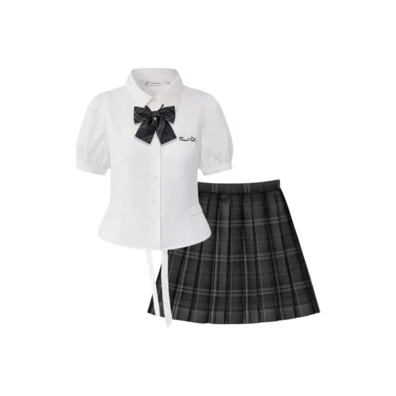 Mu Qingqing Two Piece Skirt Sets Women's-0