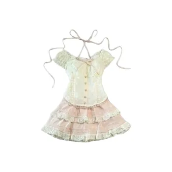 YGPRW Two Piece Skirt Sets Women's