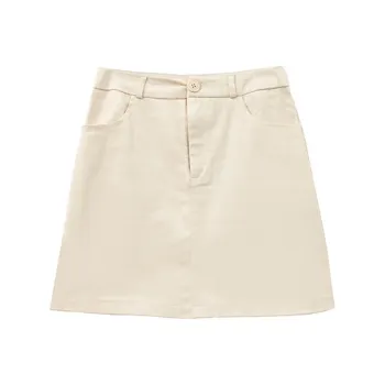 Merry City Cargo Short Skirts Women's Apricot