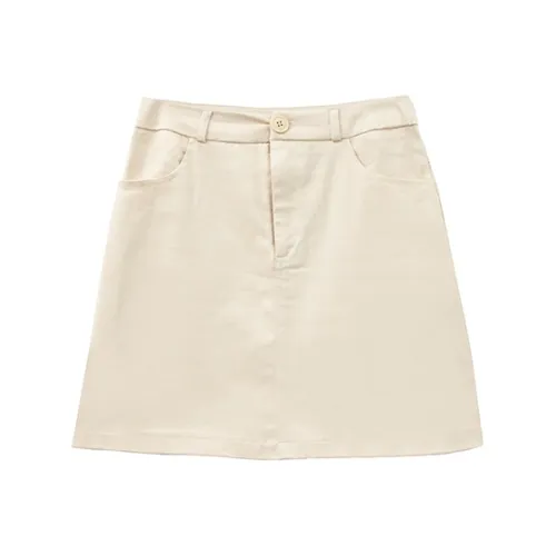 Merry City Cargo Short Skirts Women's Apricot